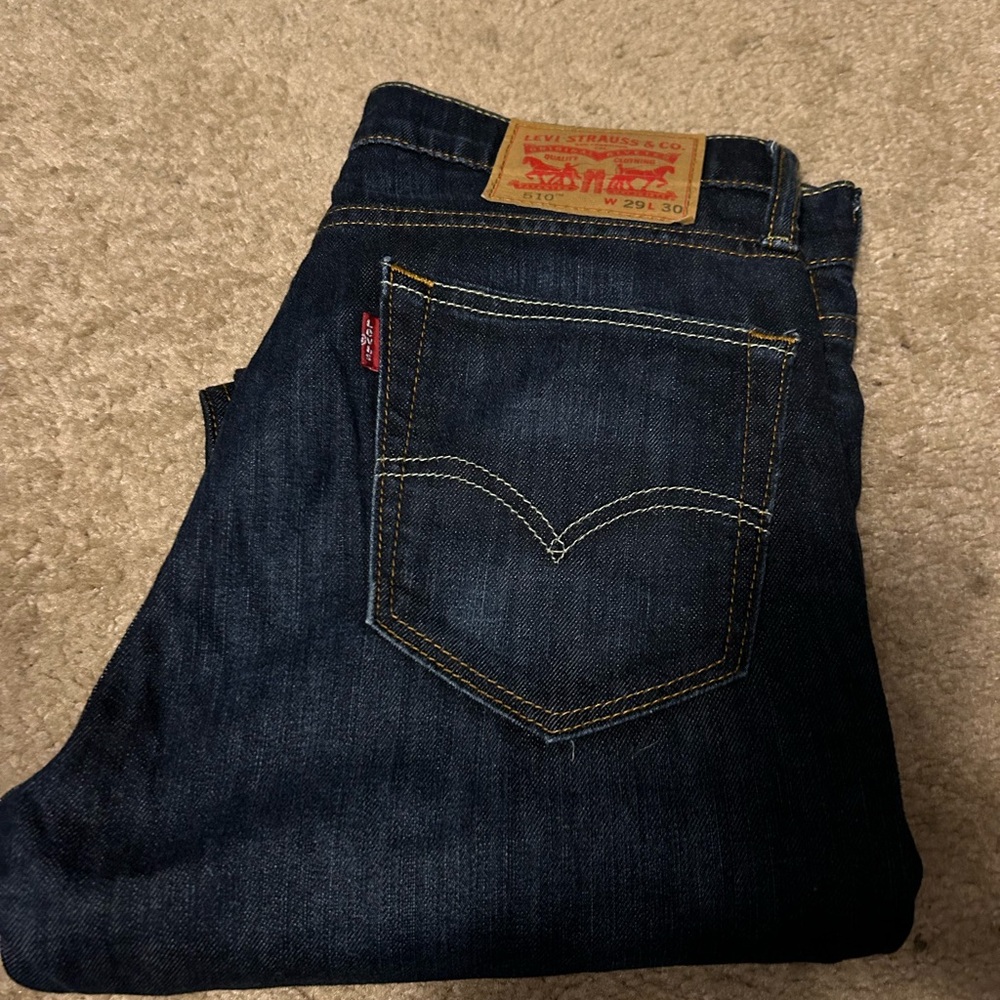 Levi's 510 skinny Dark Blue Men's Jeans 29x30